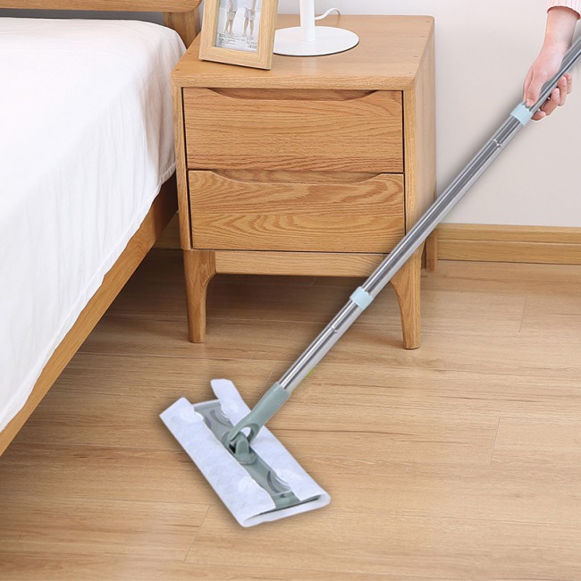 2019 Household Trend Lazy Floor Flat Mop With Disposable Non Woven